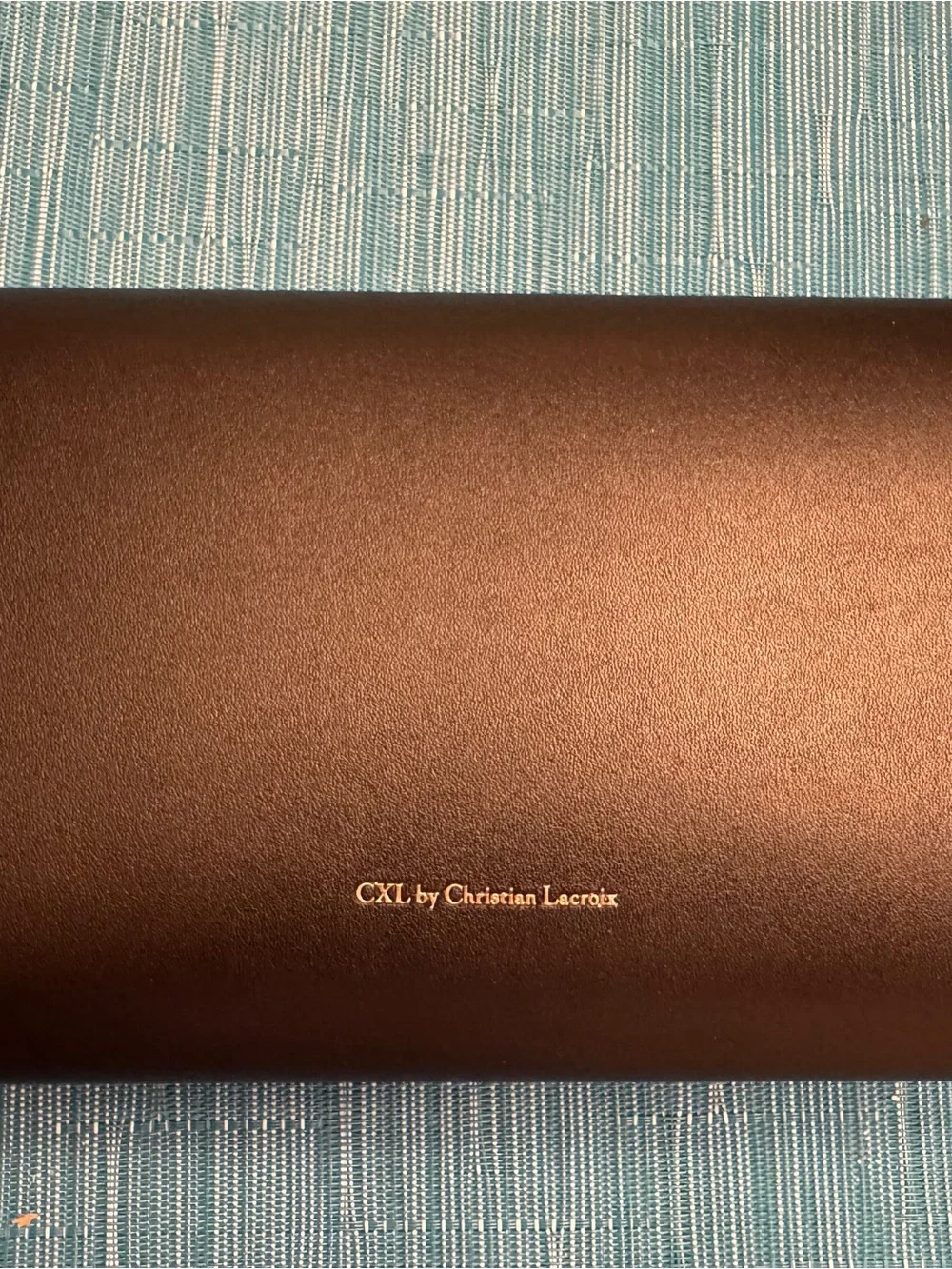 CXL by Christian Lacroix Black Clutch Detachable Chain Strap Gold Snap 9”x6”